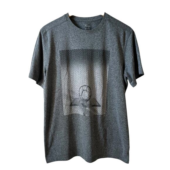 Old Navy Active Men's Go Dry Athletic Short Sleeve T Shirt Gray Activewear Gym - Picture 1 of 7